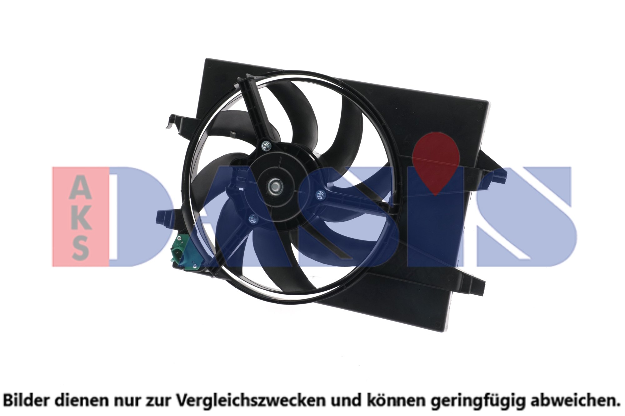 Ventilátor chladenia motora AKS DASIS