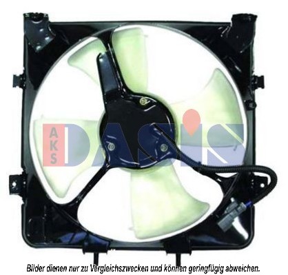 Ventilátor chladenia motora AKS DASIS