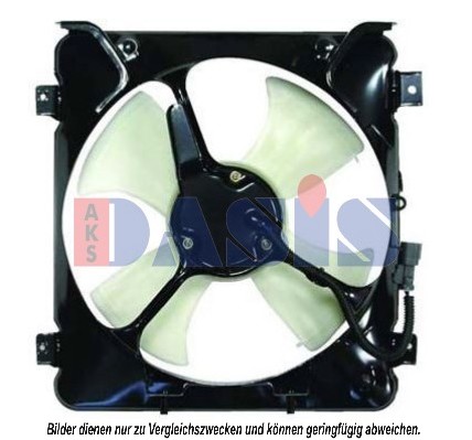 Ventilátor chladenia motora AKS DASIS
