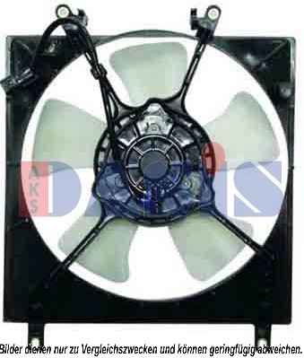 Ventilátor chladenia motora AKS DASIS