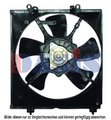 Ventilátor chladenia motora AKS DASIS
