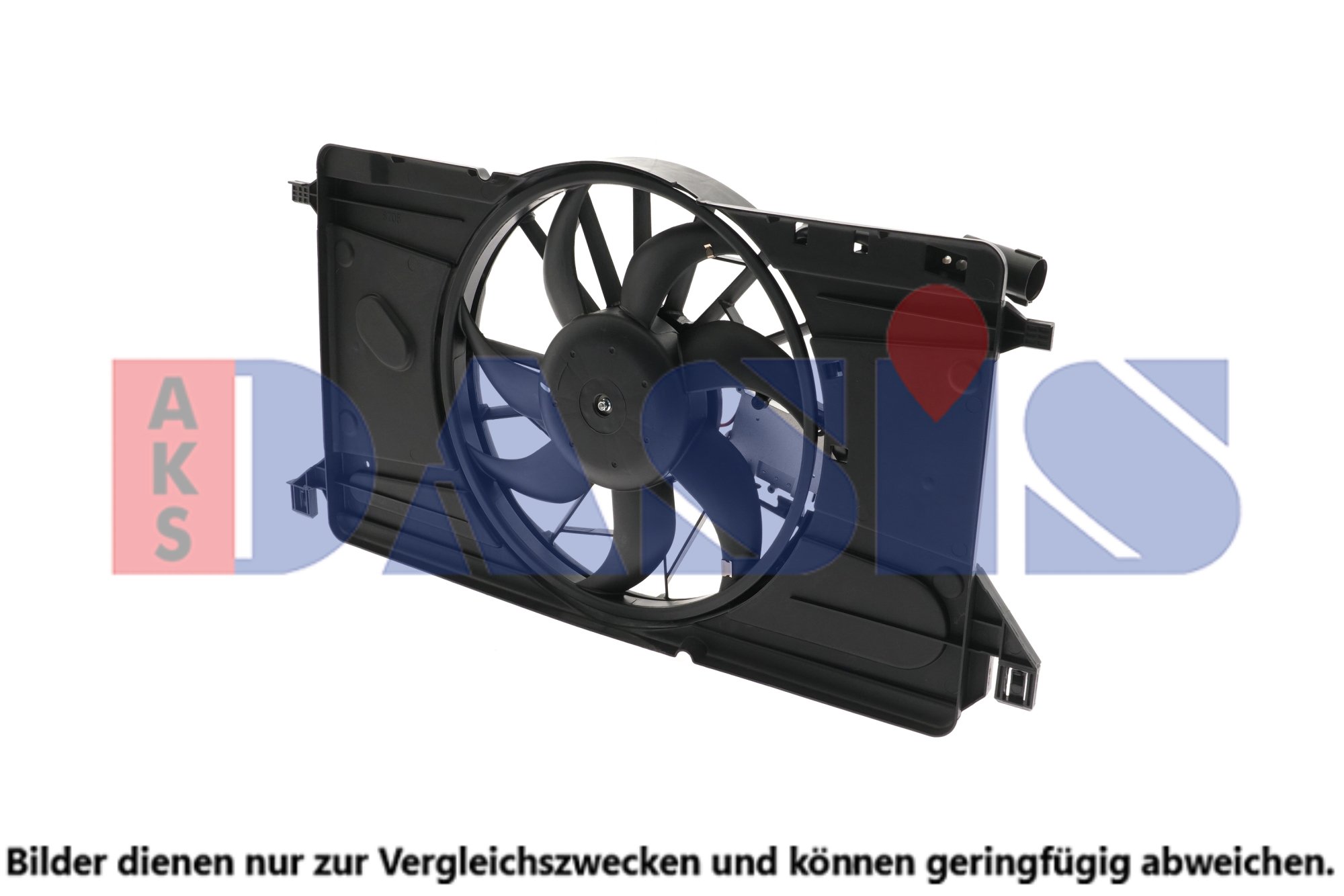 Ventilátor chladenia motora AKS DASIS