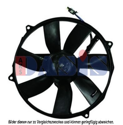Ventilátor kondenzátora klimatizácie AKS DASIS