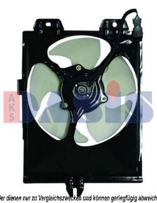 Ventilátor chladenia motora AKS DASIS