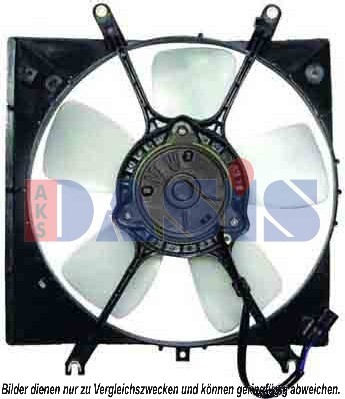 Ventilátor chladenia motora AKS DASIS