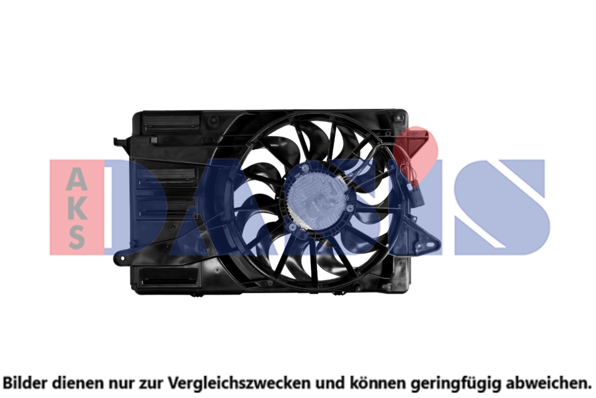 Ventilátor chladenia motora AKS DASIS