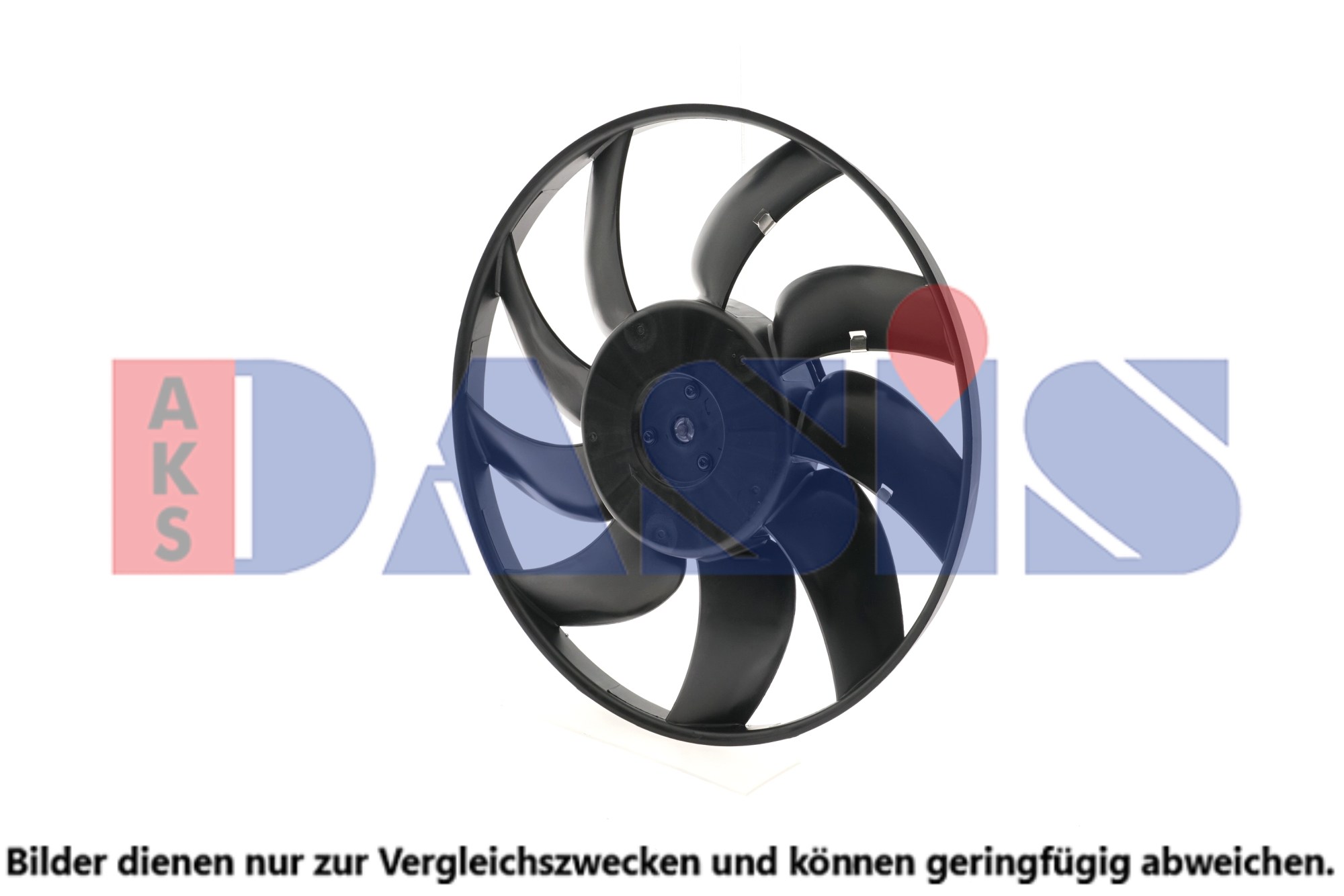 Ventilátor chladenia motora AKS DASIS