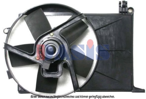 Ventilátor chladenia motora AKS DASIS