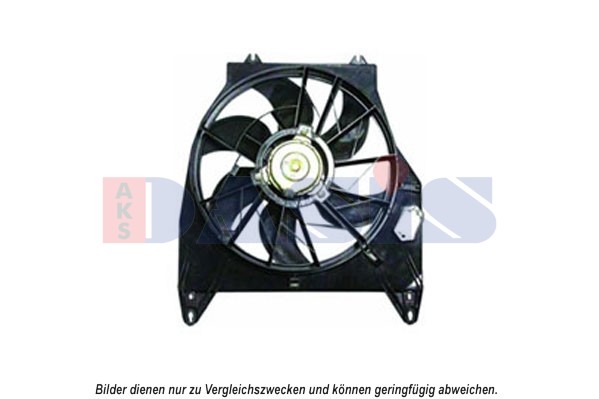 Ventilátor chladenia motora AKS DASIS