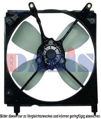 Ventilátor chladenia motora AKS DASIS
