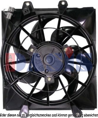 Ventilátor chladenia motora AKS DASIS