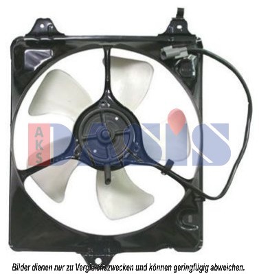 Ventilátor chladenia motora AKS DASIS