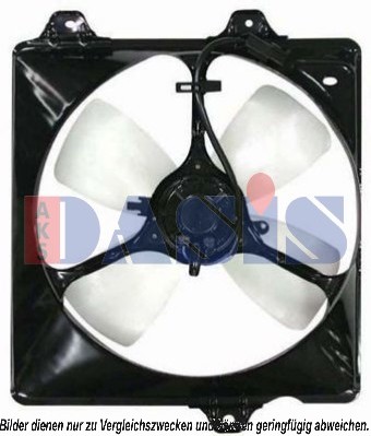 Ventilátor chladenia motora AKS DASIS