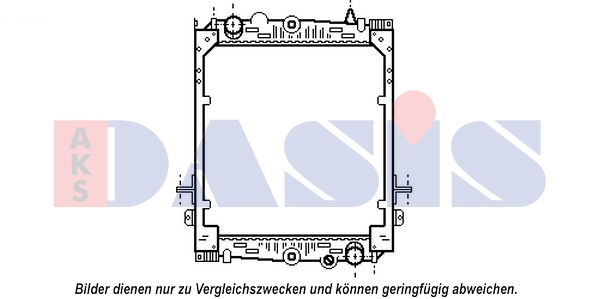 Chladič motora AKS DASIS