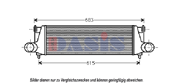Chladič plniaceho vzduchu AKS DASIS