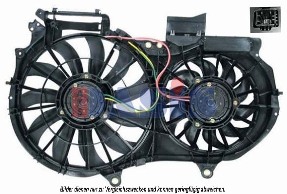 Ventilátor chladenia motora AKS DASIS