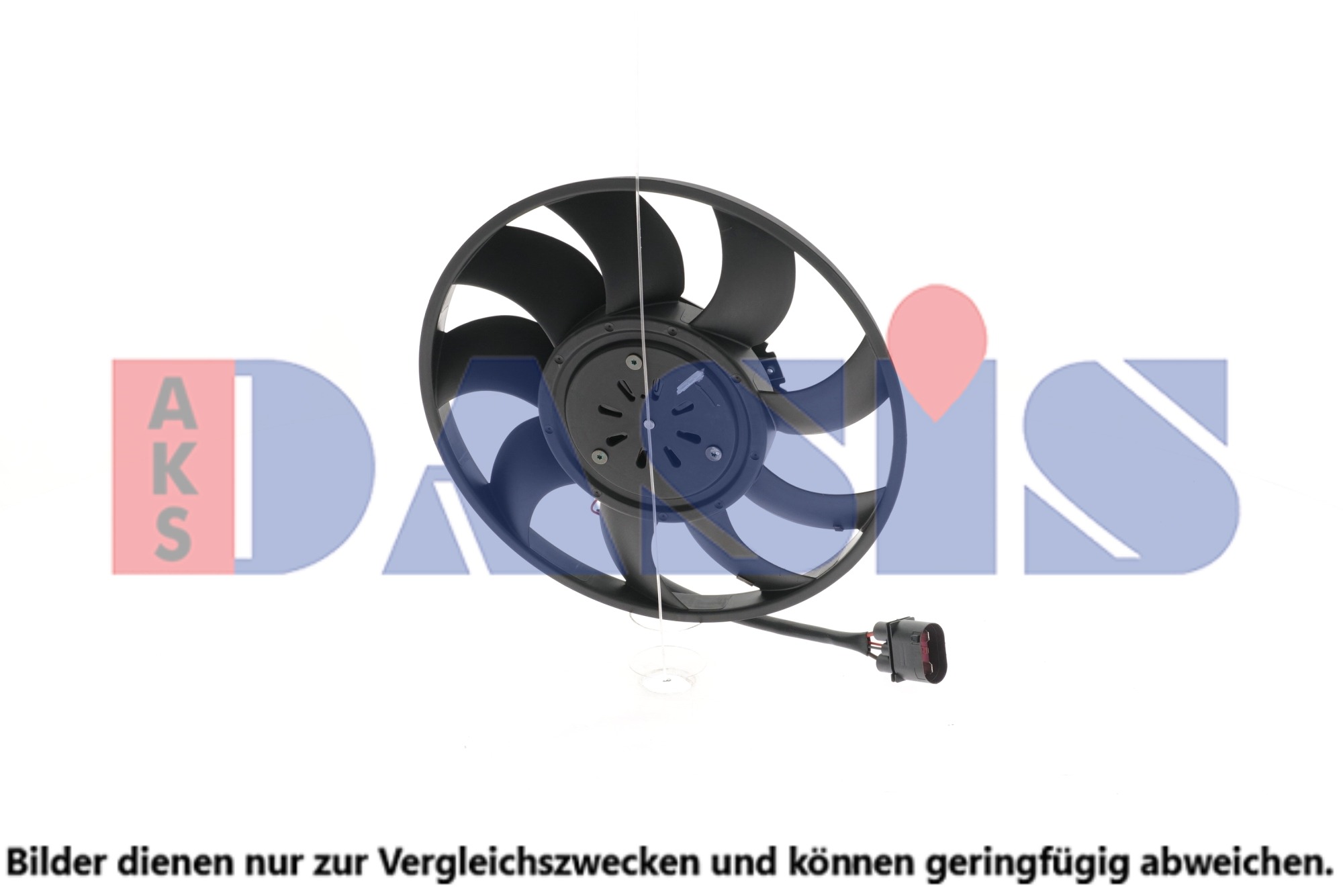 Ventilátor chladenia motora AKS DASIS