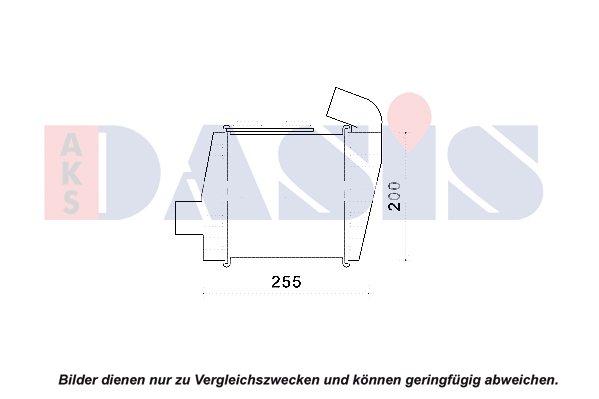 Chladič plniaceho vzduchu AKS DASIS