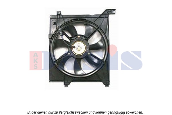 Ventilátor chladenia motora AKS DASIS