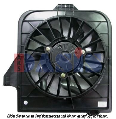 Ventilátor chladenia motora AKS DASIS