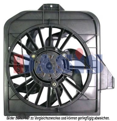 Ventilátor chladenia motora AKS DASIS