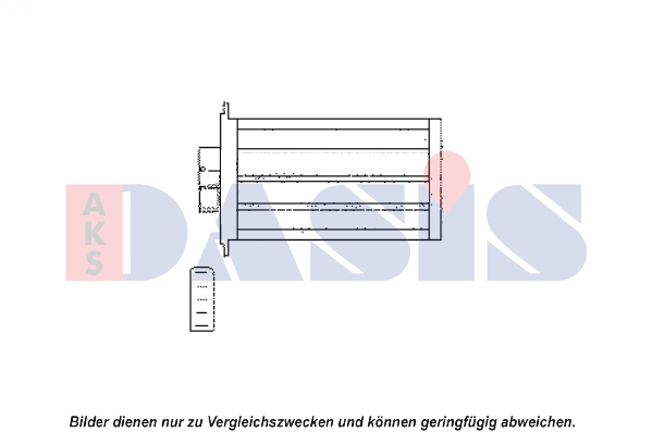 Výmenník tepla vnútorného kúrenia AKS DASIS