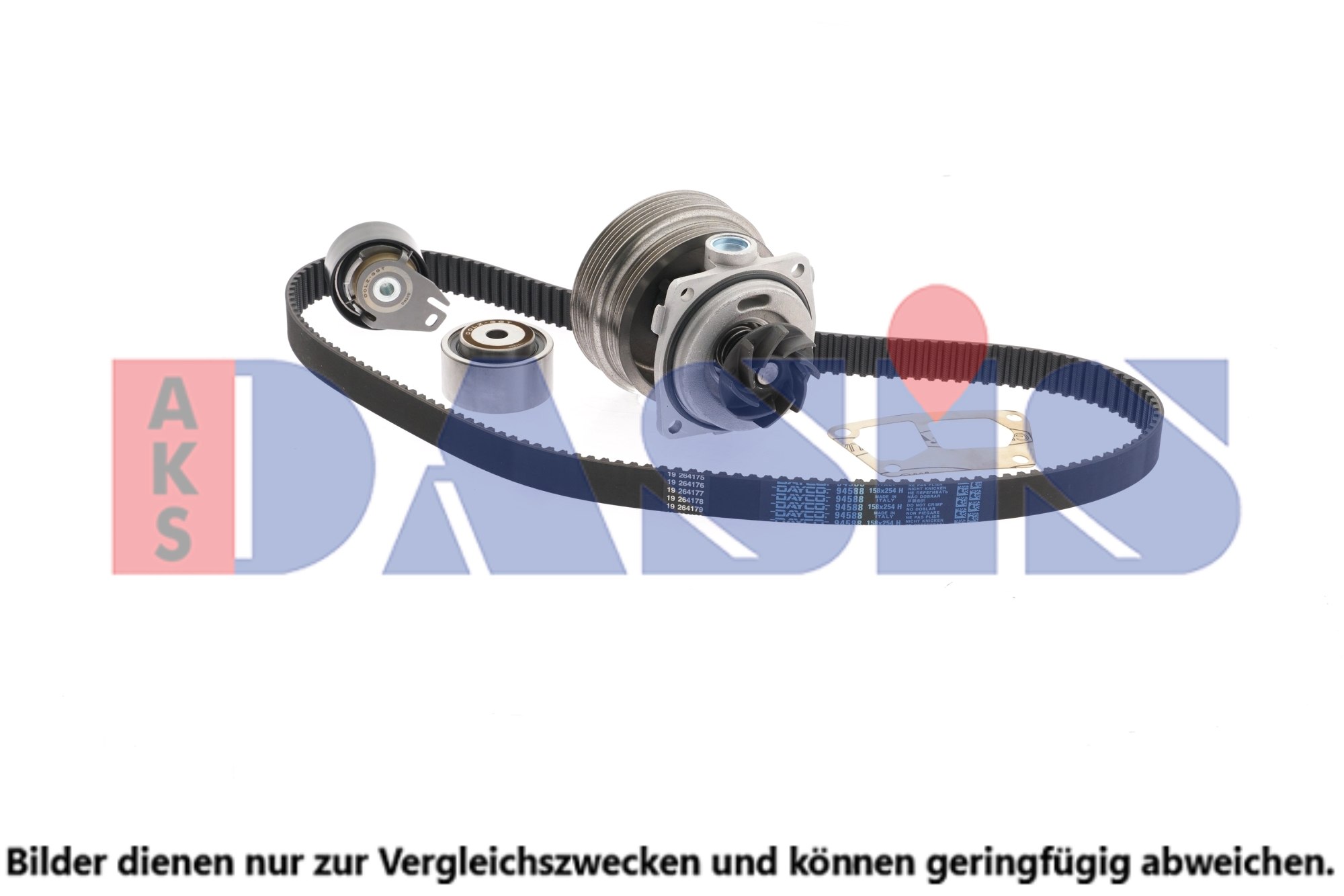 Vodné čerpadlo + sada ozubeného remeňa AKS DASIS