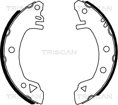 Sada brzdových čeľustí TRISCAN