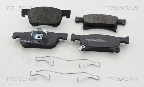 Sada brzdových platničiek kotúčovej brzdy TRISCAN
