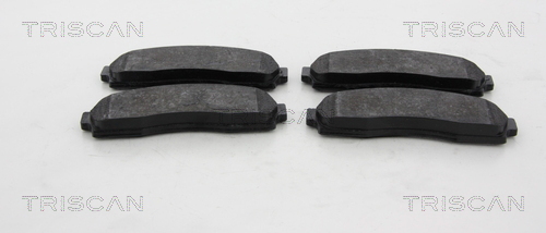 Sada brzdových platničiek kotúčovej brzdy TRISCAN