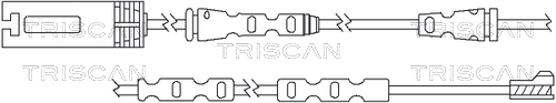 Výstrażný kontakt opotrebenia brzdového oblożenia TRISCAN