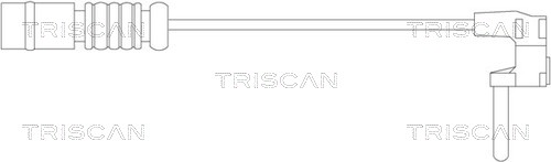 Výstrażný kontakt opotrebenia brzdového oblożenia TRISCAN