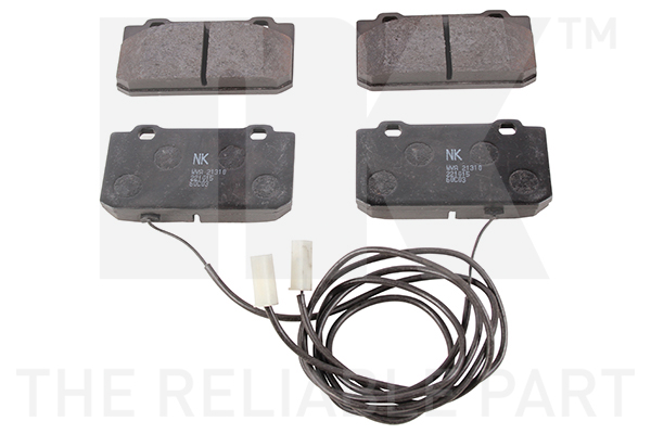 Sada brzdových platničiek kotúčovej brzdy NK