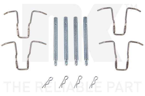 Sada príslużenstva oblożenia kotúčovej brzdy NK