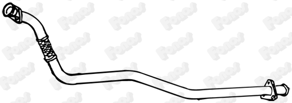 Výfukové potrubie FONOS