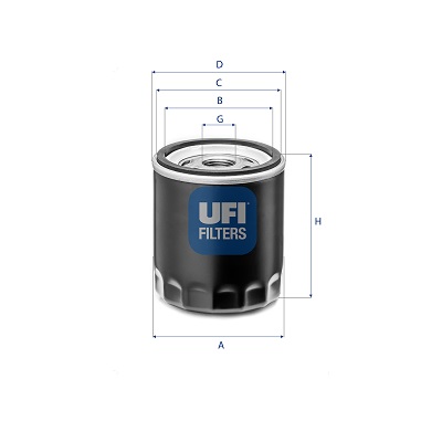 Olejový filter UFI