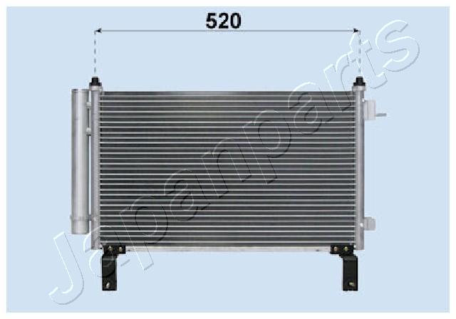 Kondenzátor klimatizácie JAPANPARTS