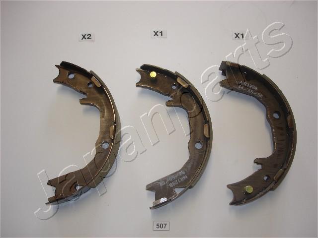 Sada brzd. čeľustí parkov. brzdy JAPANPARTS