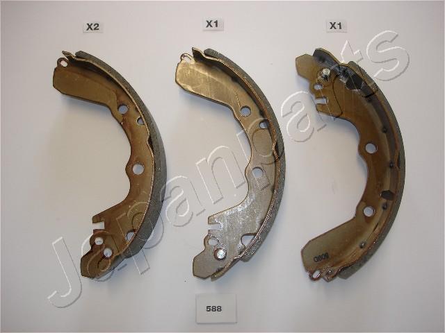 Sada brzdových čeľustí JAPANPARTS