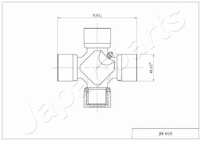 Kĺb pozdĺżneho hriadeľa JAPANPARTS
