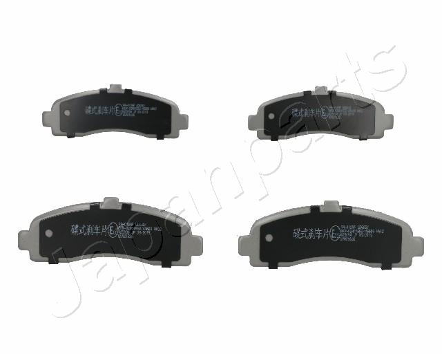 Sada brzdových platničiek kotúčovej brzdy JAPANPARTS