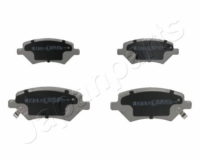 Sada brzdových platničiek kotúčovej brzdy JAPANPARTS