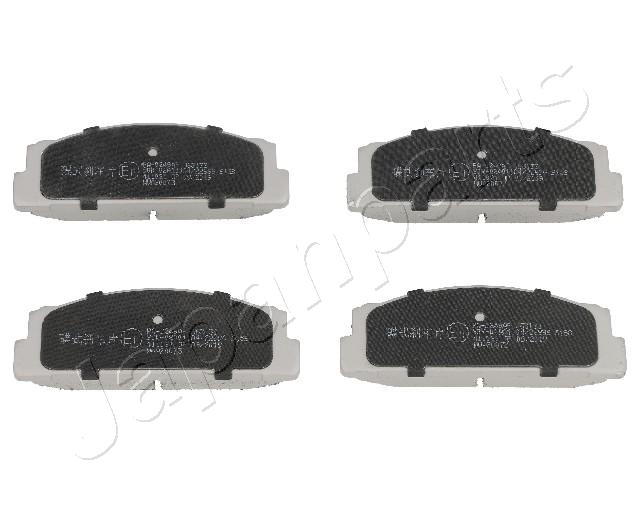 Sada brzdových platničiek kotúčovej brzdy JAPANPARTS