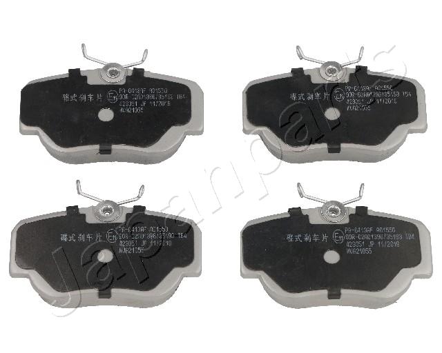 Sada brzdových platničiek kotúčovej brzdy JAPANPARTS