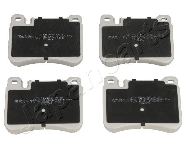 Sada brzdových platničiek kotúčovej brzdy JAPANPARTS