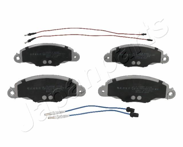 Sada brzdových platničiek kotúčovej brzdy JAPANPARTS