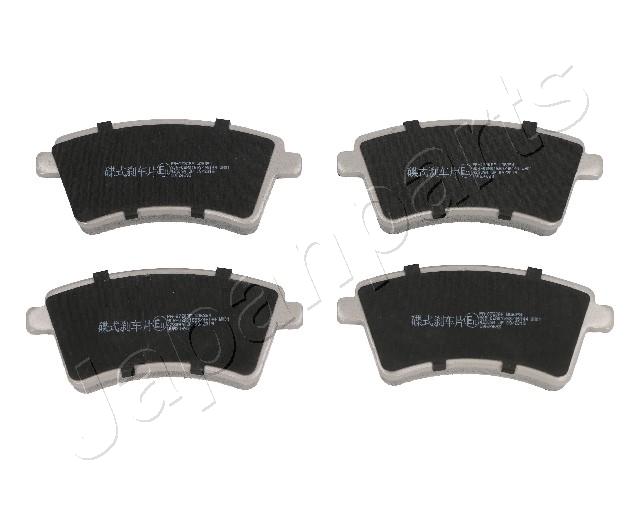Sada brzdových platničiek kotúčovej brzdy JAPANPARTS