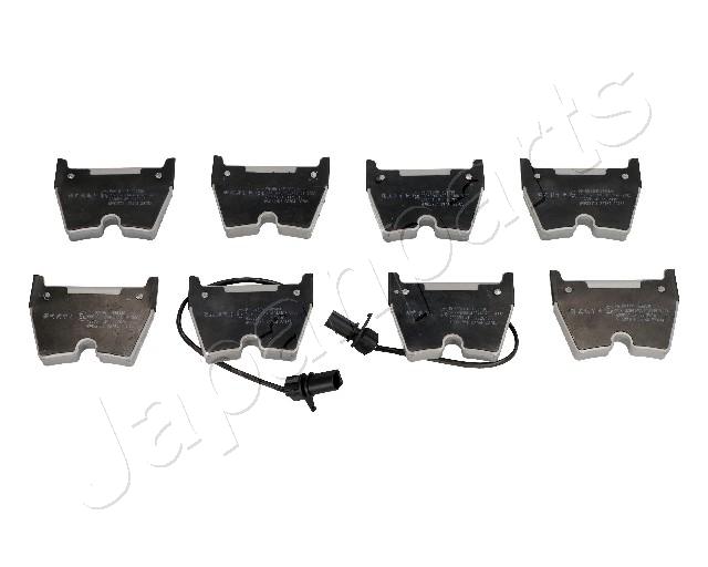 Sada brzdových platničiek kotúčovej brzdy JAPANPARTS