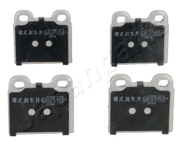 Sada brzdových platničiek kotúčovej brzdy JAPANPARTS