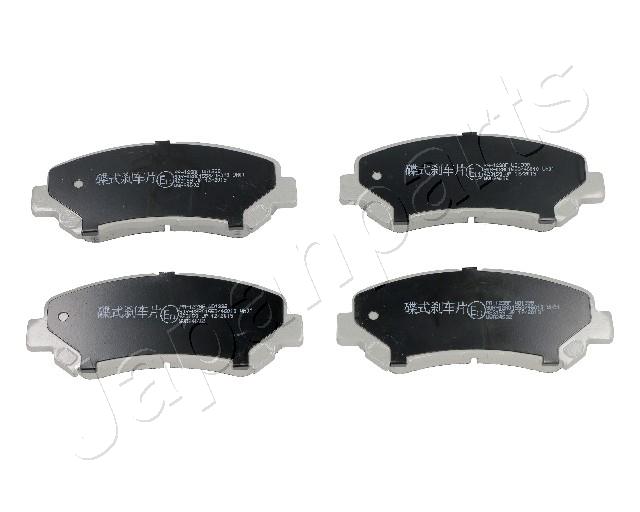 Sada brzdových platničiek kotúčovej brzdy JAPANPARTS